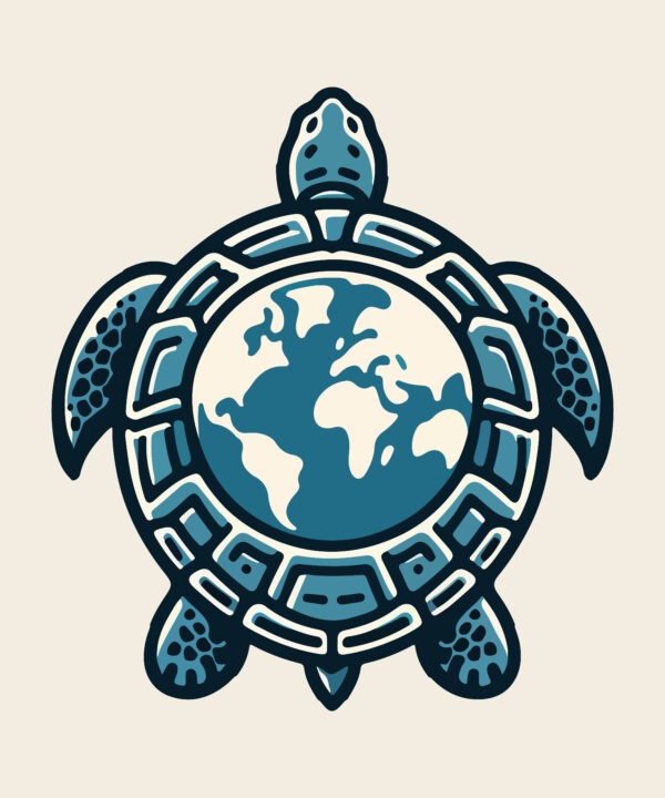 Turtle Earth | Poster 40x60 cm