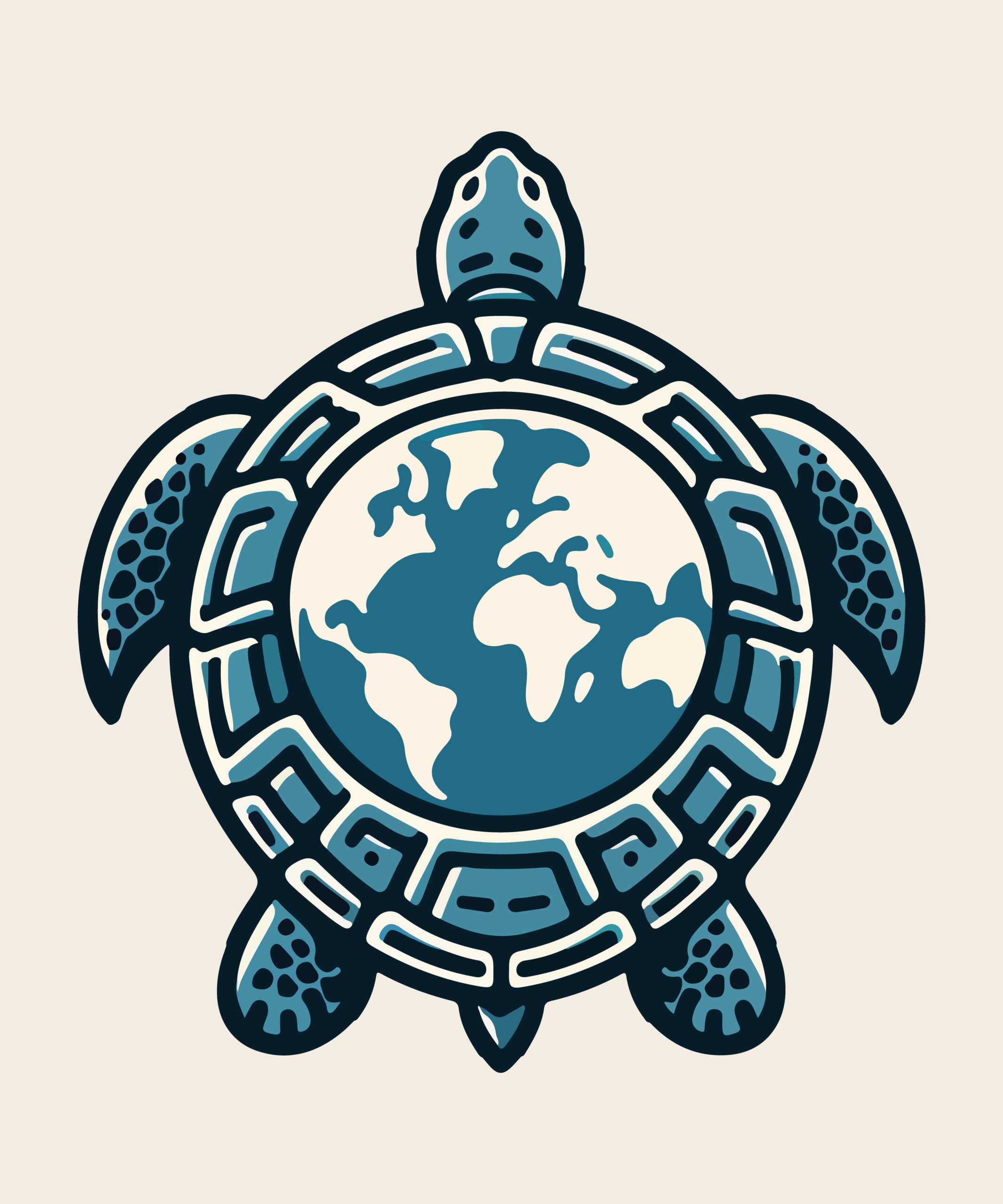 Turtle Earth | Poster 40x60 cm