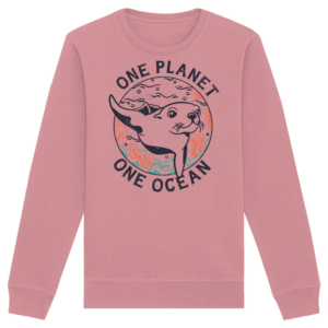 One Planet One Ocean - Organic Basic Unisex Sweatshirt [Digital]