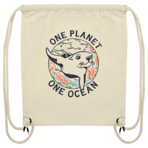 One Planet One Ocean - Organic Gym-Bag
