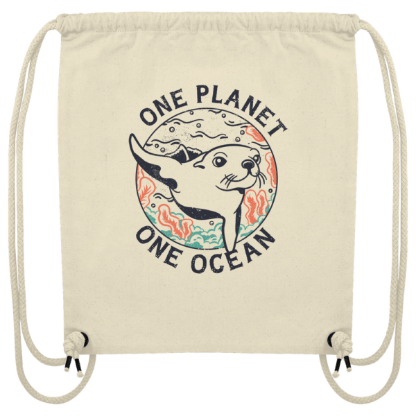 One Planet One Ocean - Organic Gym-Bag