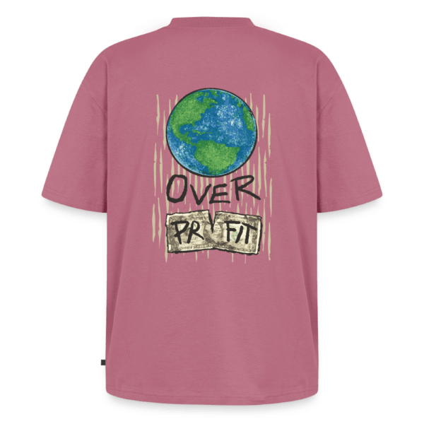 Planet Earth | Backprint | Oversized T-Shirt Baumwolle