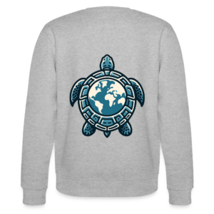 Turtle Earth | Backprint | Crewneck Sweatshirt