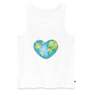 Earth Heart | Backprint | Tank Top Baumwolle
