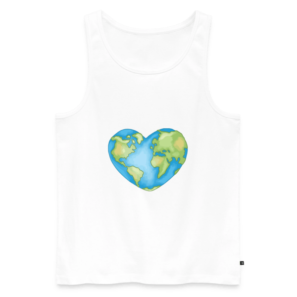 Earth Heart | Backprint | Tank Top Baumwolle