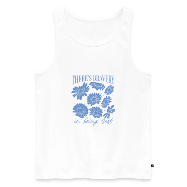 Flower Bravery | Backprint | Tank Top Baumwolle