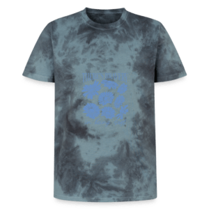 Flower Bravery | Backprint | Tie-Dye T-Shirt