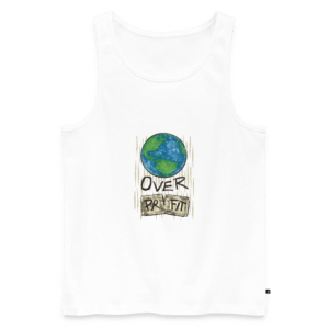 Planet Earth | Backprint | Tank Top Baumwolle