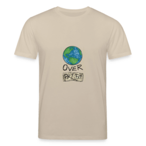 Planet Earth | Backprint | Fitted T-Shirt Baumwolle