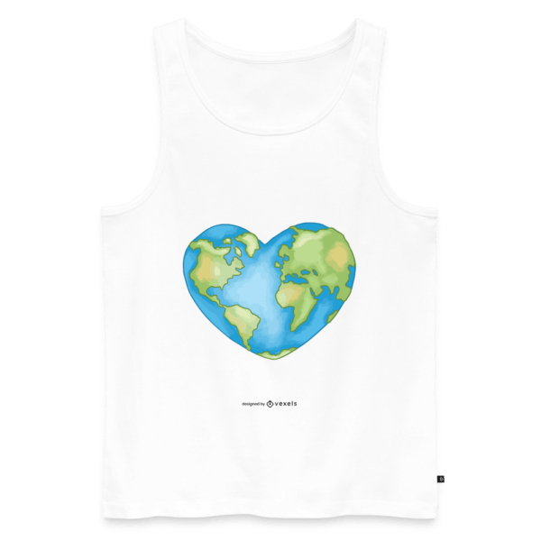 Earth Heart | Männer Premium Tank Top