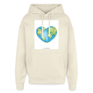 Earth Heart | Oversized Unisex Hoodie von Stanley/Stella