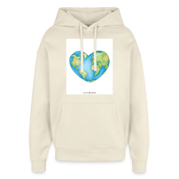 Earth Heart | Oversized Unisex Hoodie von Stanley/Stella
