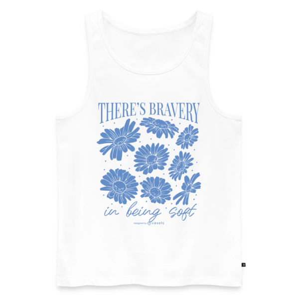 Flower Bravery | Männer Premium Tank Top