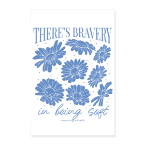 Flower Bravery | Poster 40x60 cm