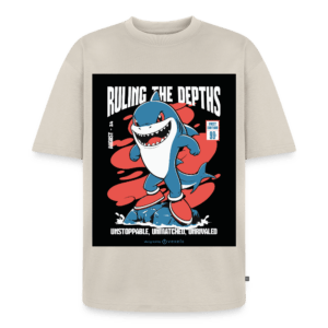 Ruling Shark | Unisex Premium Oversized Bio T-Shirt