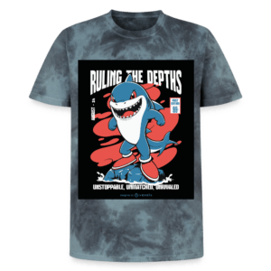 Ruling Shark | Unisex Premium Tie Dye T-Shirt