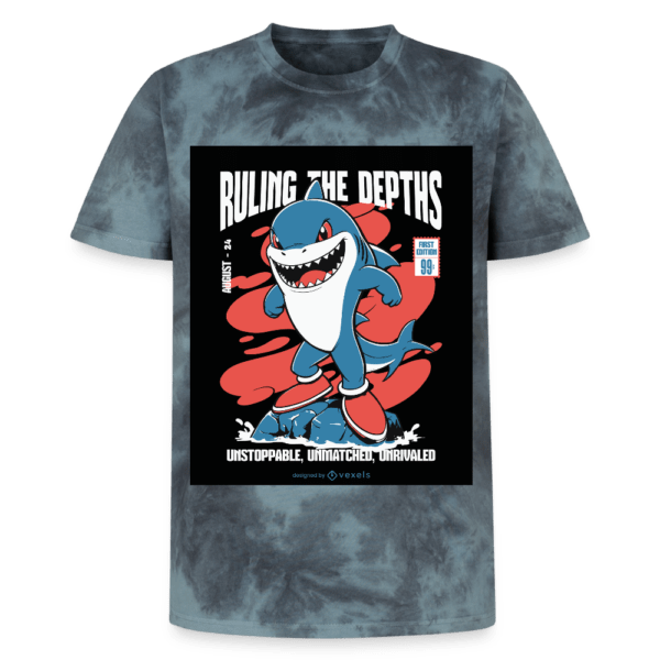 Ruling Shark | Unisex Premium Tie Dye T-Shirt