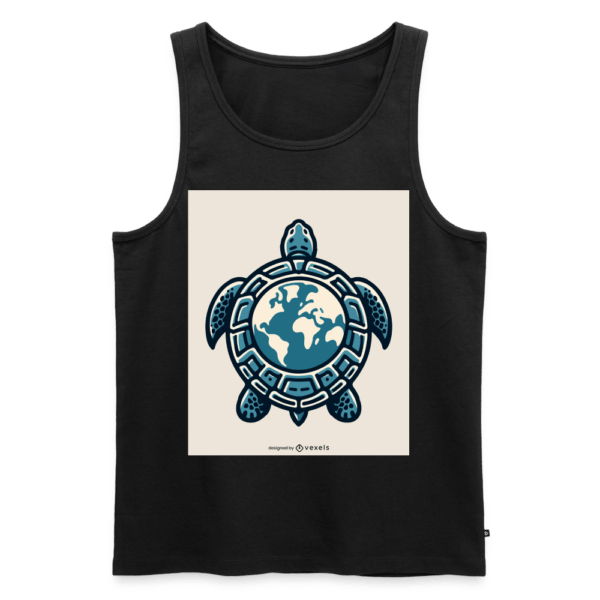 Turtle Earth | Männer Premium Tank Top