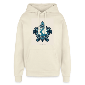 Turtle Earth | Oversized Unisex Hoodie von Stanley/Stella