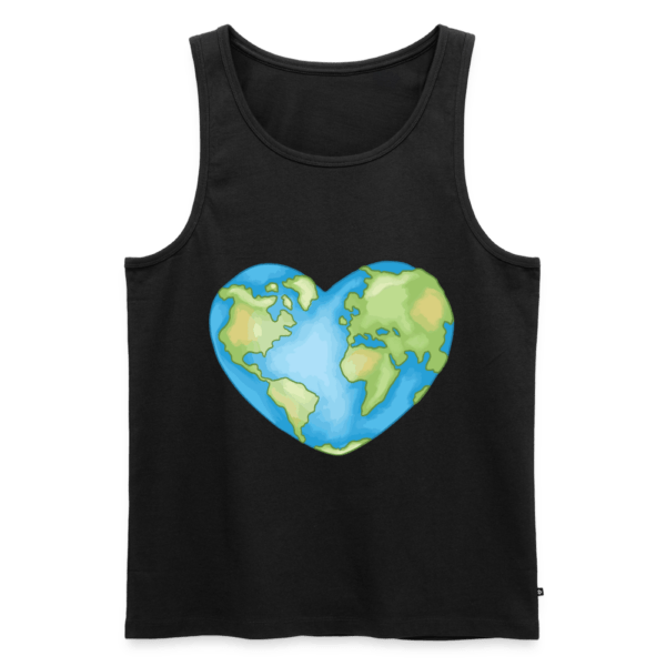 Earth Heart | Frontprint | Tank Top Baumwolle