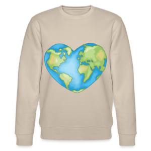 Earth Heart | Frontprint | Crewneck Sweatshirt