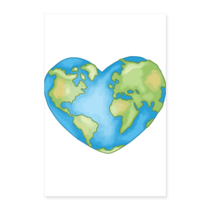 Earth Heart | Poster A2