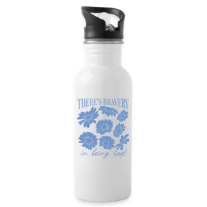 Flower Bravery | Trinkflasche