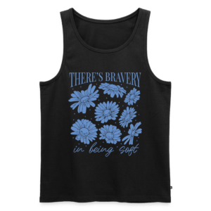 Flower Bravery | Frontprint | Tank Top Baumwolle