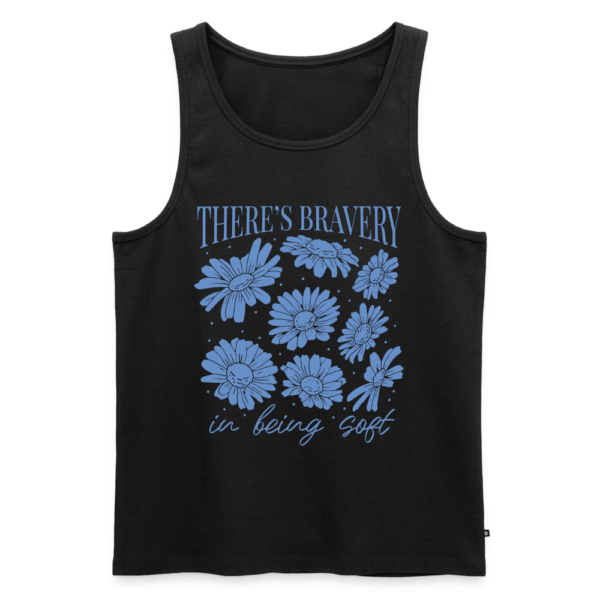 Flower Bravery | Frontprint | Tank Top Baumwolle