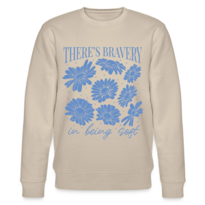Flower Bravery | Frontprint | Crewneck Sweatshirt