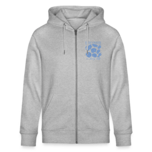 Flower Bravery | Backprint | Kapuzenjacke Baumwolle