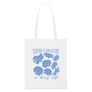Flower Bravery | Tote Bag Baumwolle