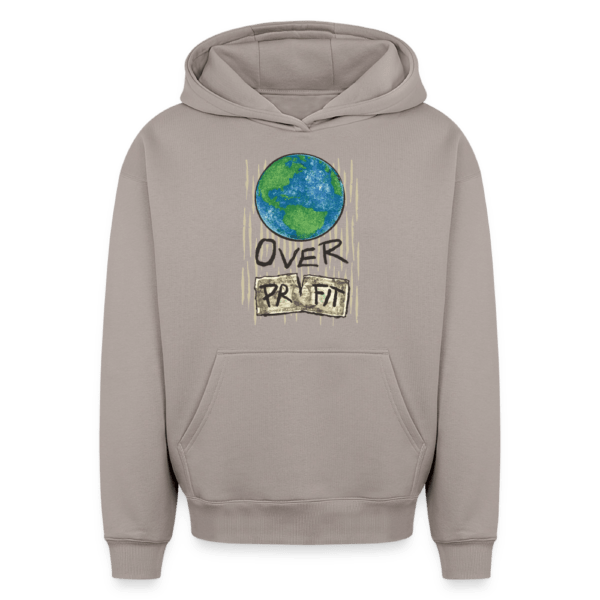 Planet Earth | Frontprint | Oversized Heavy Hoodie