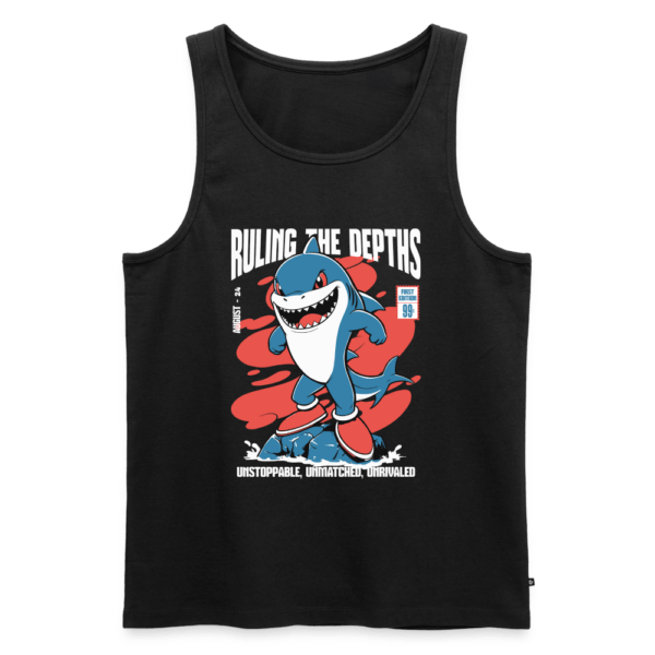 Ruling Shark | Frontprint | Tank Top Baumwolle