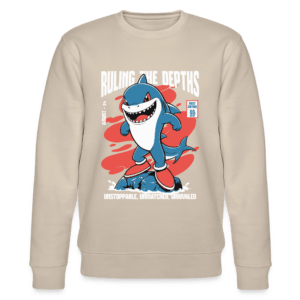 Ruling Shark | Frontprint | Crewneck Sweatshirt