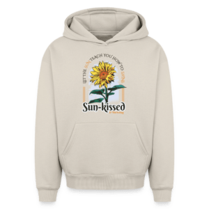 Sun-kissed | Frontprint | Oversized Heavy Hoodie