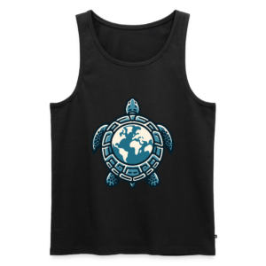 Turtle Earth | Frontprint | Tank Top Baumwolle
