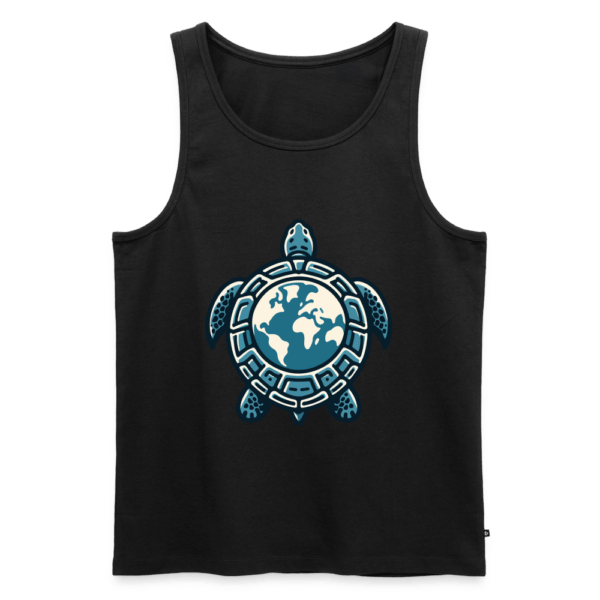 Turtle Earth | Frontprint | Tank Top Baumwolle