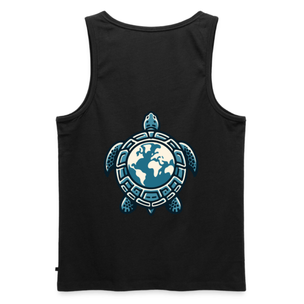 Turtle Earth | Backprint | Tank Top Baumwolle