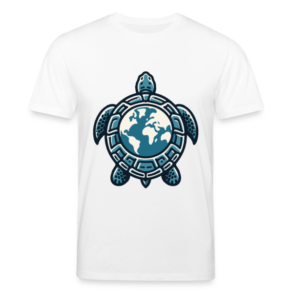 Turtle Earth | Frontprint | Fitted T-Shirt Baumwolle