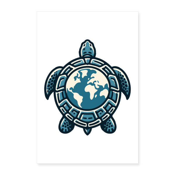 Turtle Earth | Poster A2