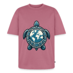 Turtle Earth | Frontprint | Oversized T-Shirt Baumwolle