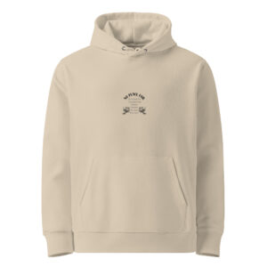No Place For (Schwarze Schrift) | Backprint | Eco Cruiser 2.0 Hoodie