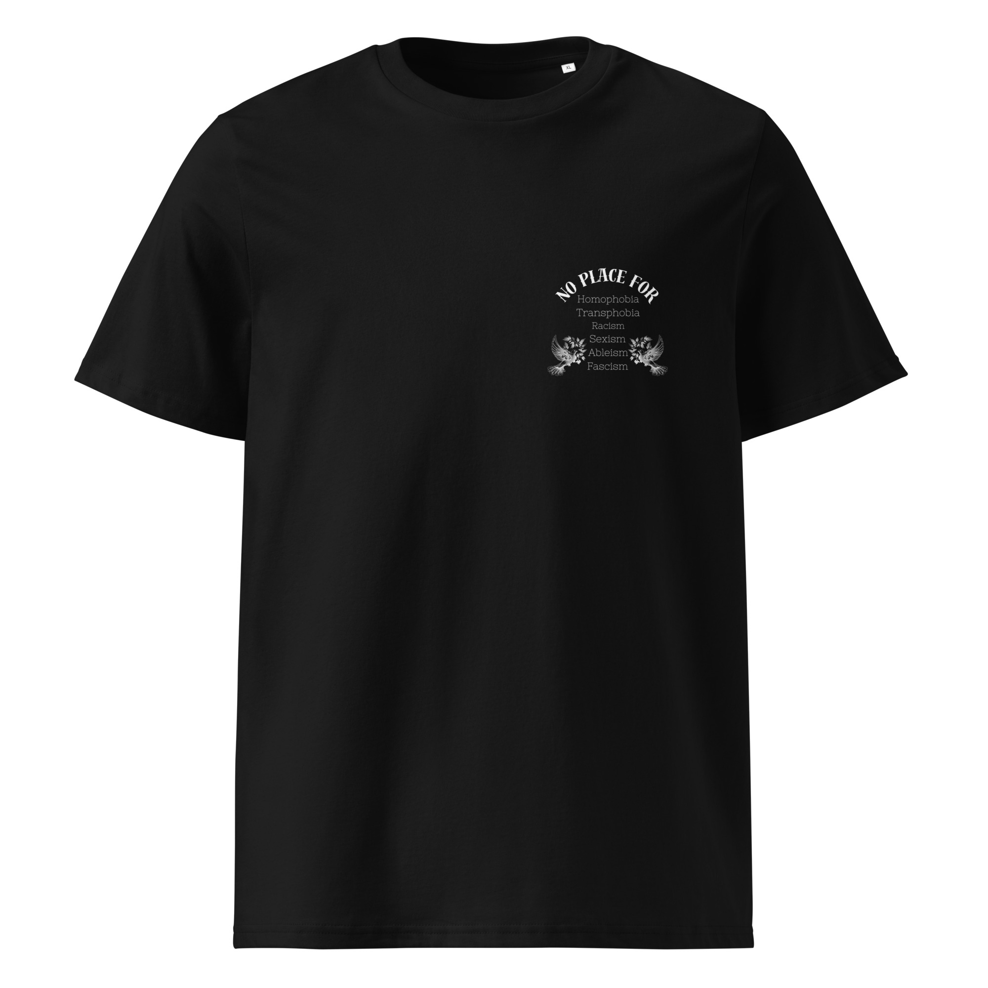 No Place For (Weiße Schrift) | Backprint | Creator 2.0 T-Shirt