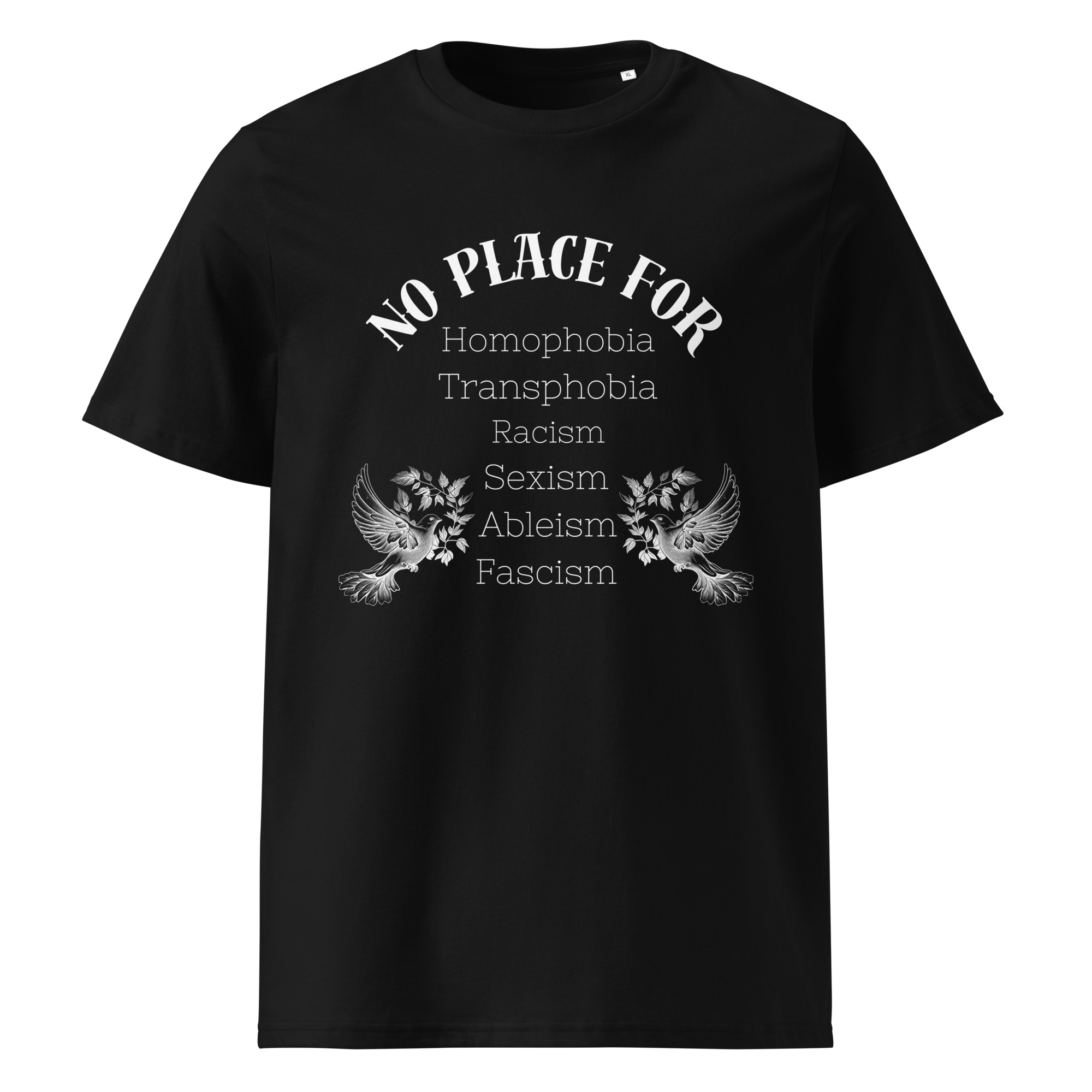 No Place For (Weiße Schrift) | Frontprint | Creator 2.0 T-Shirt