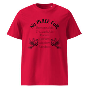 No Place For (Schwarze Schrift) | Frontprint | Creator 2.0 T-Shirt