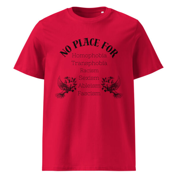 No Place For (Schwarze Schrift) | Frontprint | Creator 2.0 T-Shirt