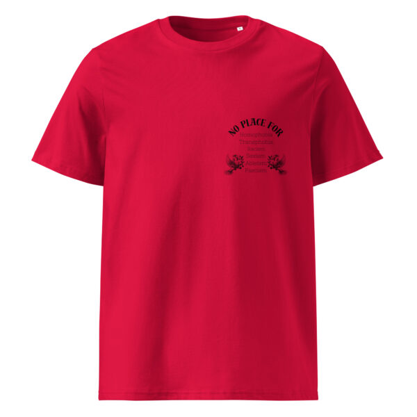 No Place For (Schwarze Schrift) | Backprint | Creator 2.0 T-Shirt