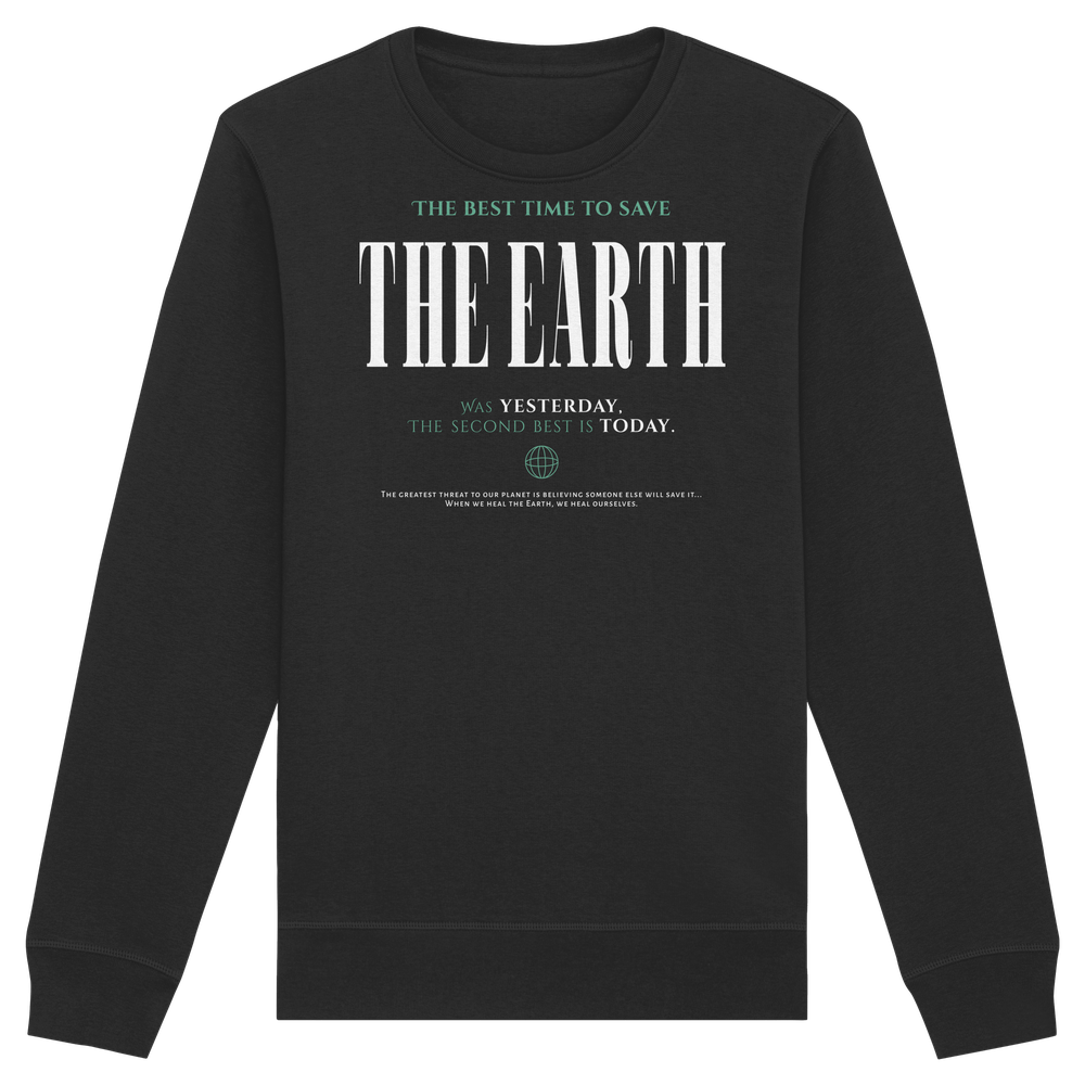 Save the Earth - Organic Basic Unisex Sweatshirt