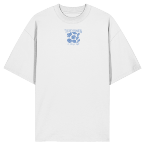 "There´s Bravery In Being Soft" Back Print - Organic Oversize Shirt
